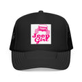 Jeep Girl Trucker Hat — Pink Off-Road Foam Cap