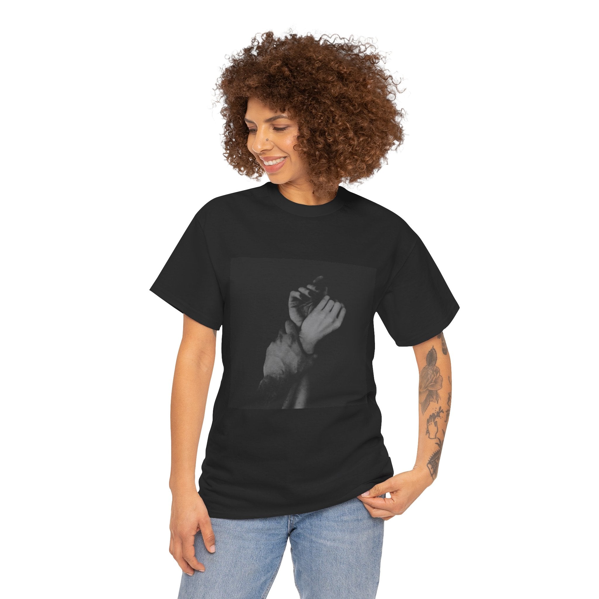 T-Shirt — Mystic Rider Reading a Glowing Book
