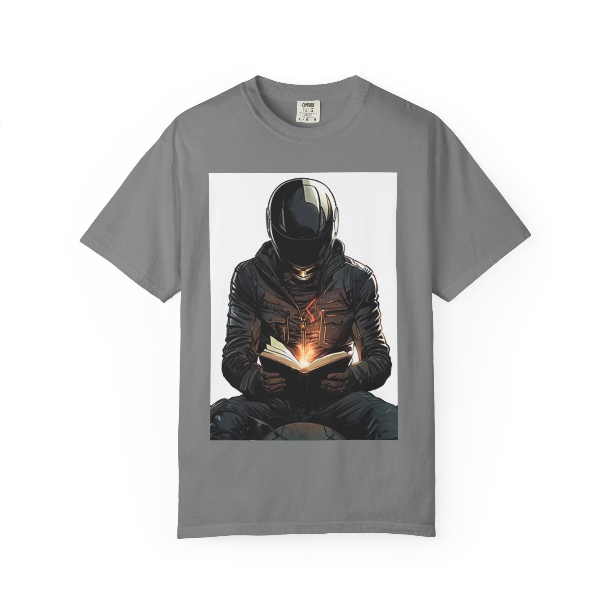 Astronaut Reading T-Shirt — Cosmic Book Lover Tee