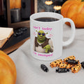 Ceramic Mug — Cute Cat Sticker Design "Can't Hear You, I'm Spoiled" (11oz & 15oz)
