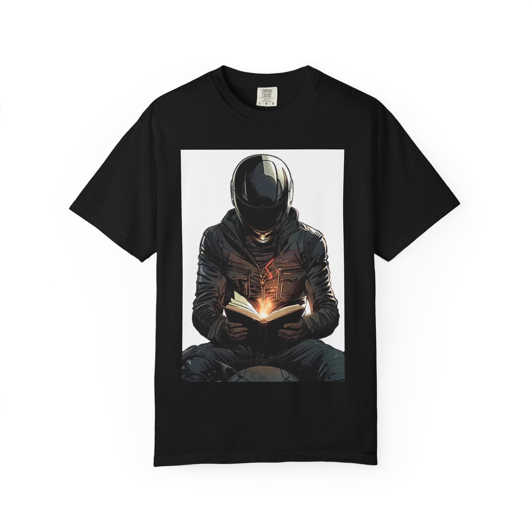 Astronaut Reading T-Shirt — Cosmic Book Lover Tee