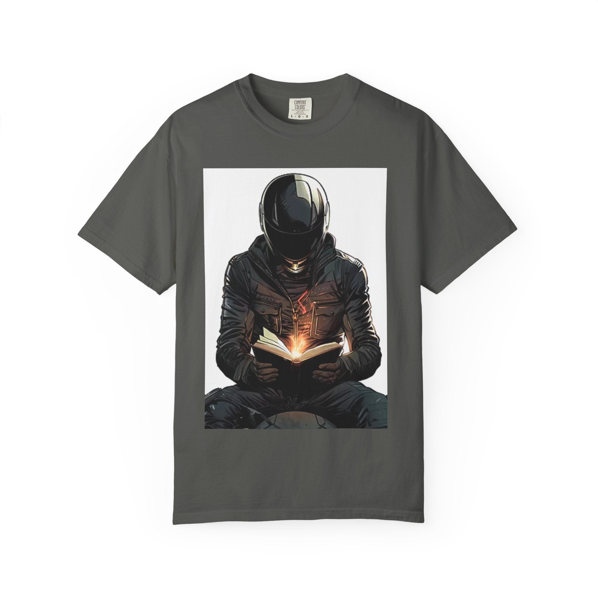 Astronaut Reading T-Shirt — Cosmic Book Lover Tee