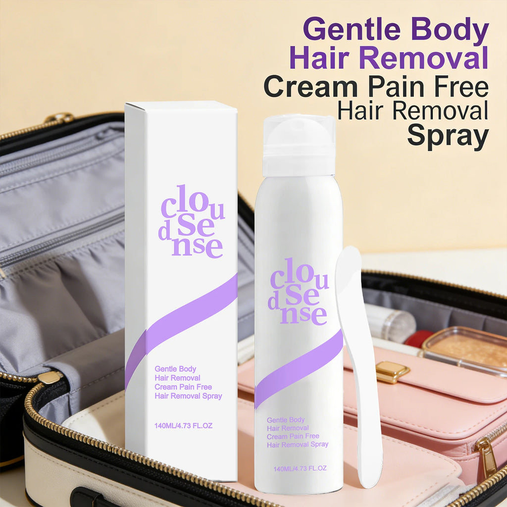 Mild Hair Removal Spray Nourishing Quickly Removing Hair Soothing Skin Control Oil Refreshing Non-irritating Body Hair Remover