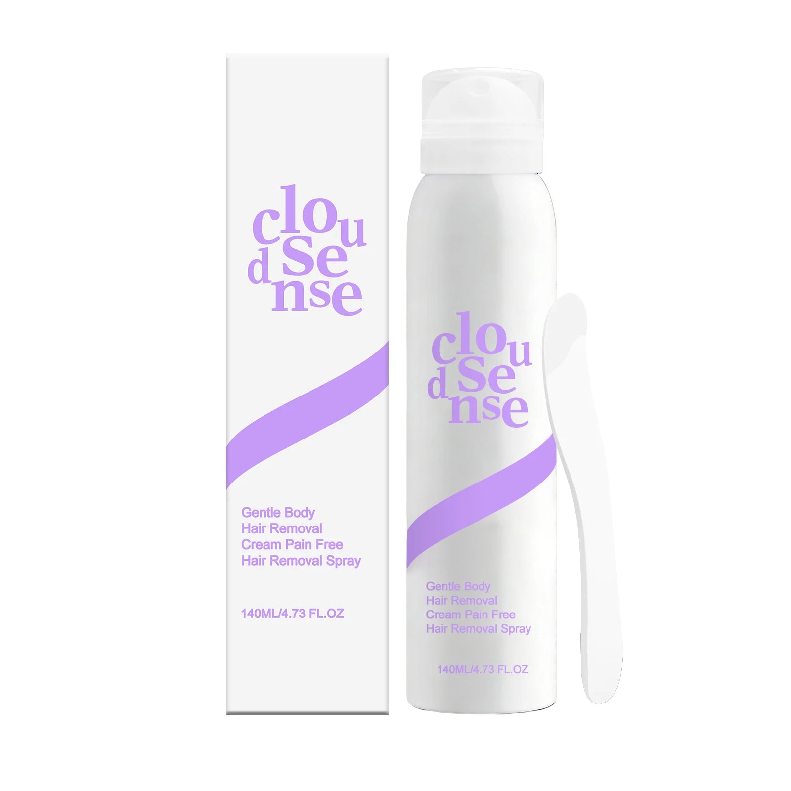 Mild Hair Removal Spray Nourishing Quickly Removing Hair Soothing Skin Control Oil Refreshing Non-irritating Body Hair Remover