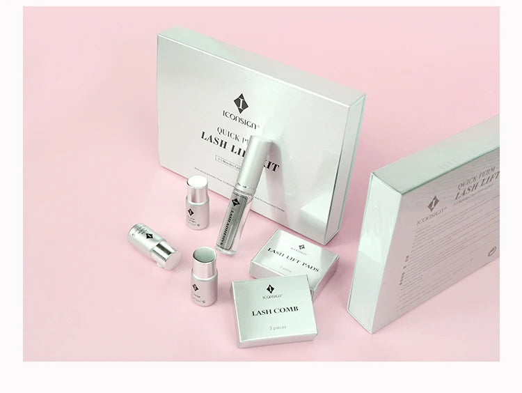ICONSIGN 3-5 Minutes Quick Lash Perm Lash Lift Eyelash Perming Set New Version Lash Lift Kit Cilia Beauty Makeup Tools