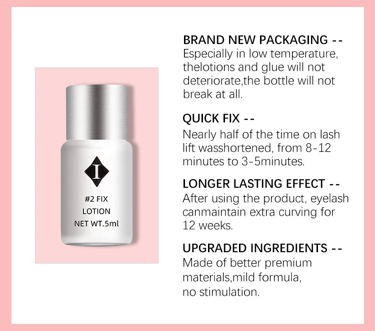 ICONSIGN 3-5 Minutes Quick Lash Perm Lash Lift Eyelash Perming Set New Version Lash Lift Kit Cilia Beauty Makeup Tools
