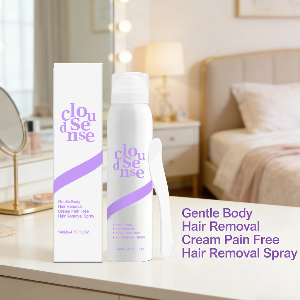 Mild Hair Removal Spray Nourishing Quickly Removing Hair Soothing Skin Control Oil Refreshing Non-irritating Body Hair Remover